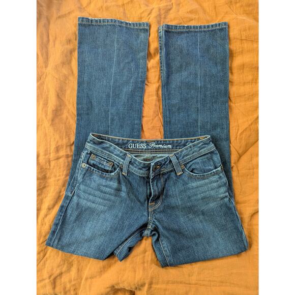 Guess Premium ULTRA Low-Waisted Boot Cut DREAM Jeans - Size 26 - Picture 1 of 5